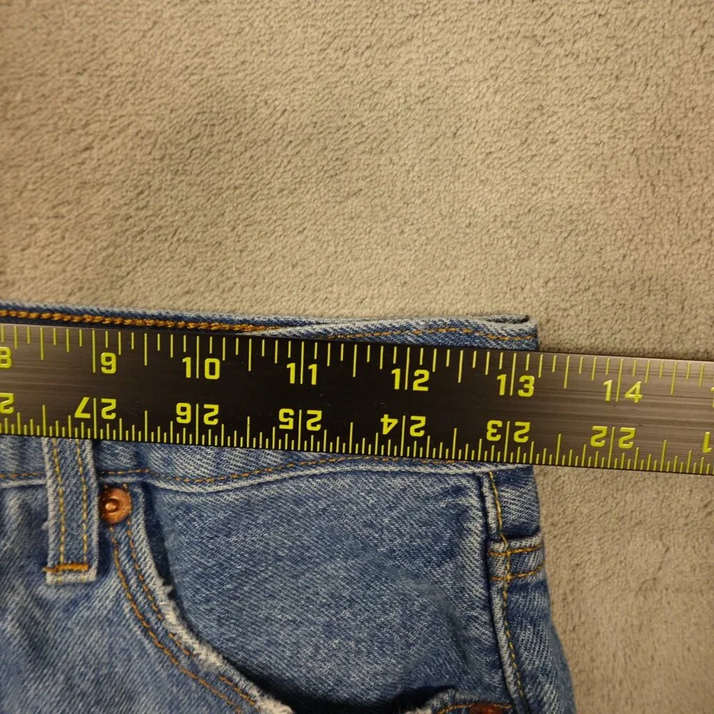 Levi’s 501 Jeans Women’s W25 L30‎ Light Wash Distressed Button Fly Blue
